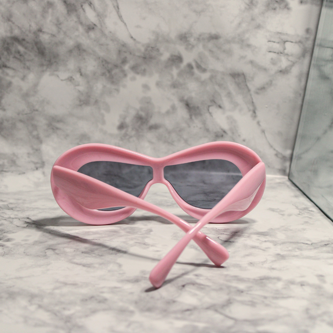 Bulge Eye Framed Sunglasses