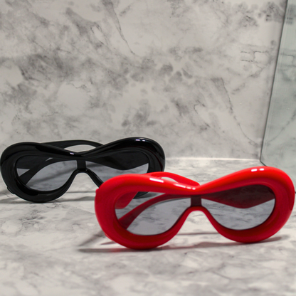 Bulge Eye Framed Sunglasses